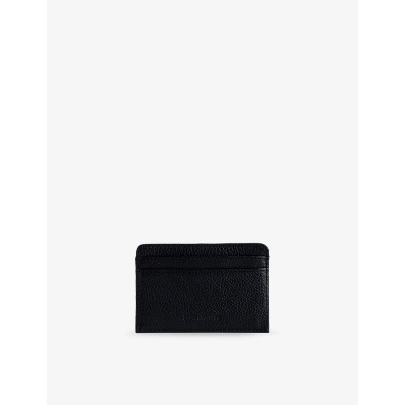 Zadig & Voltaire logo-plaque leather cardholder 7cm x 10.5cm - British product