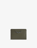 Zadig & Voltaire ZV Pass Logo-Plaque Leather Cardholder
