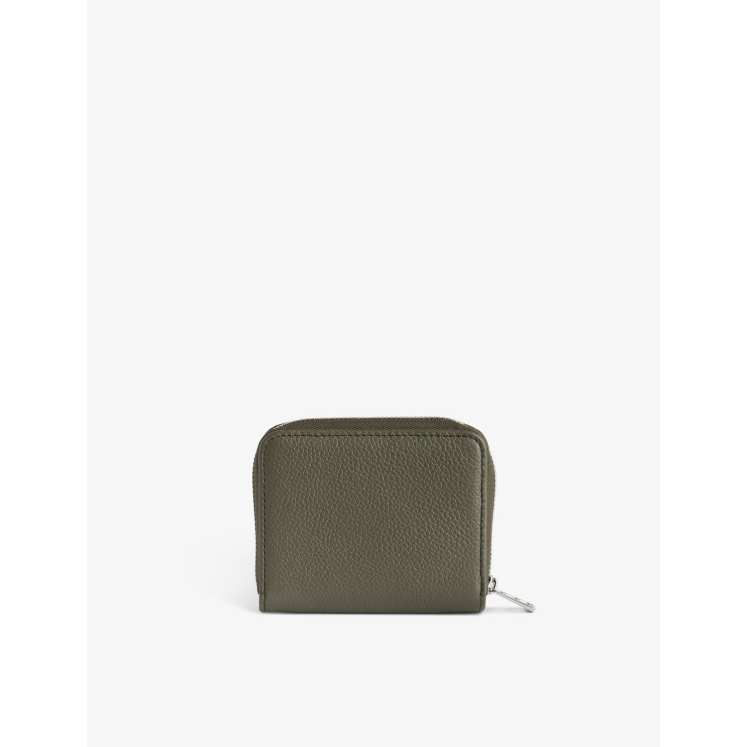 Zadig & Voltaire mini logo-plaque leather coin purse, UK version