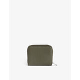 Zadig & Voltaire mini logo-plaque leather coin purse, UK version