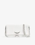 Zadig & Voltaire Rock Grained Leather Clutch