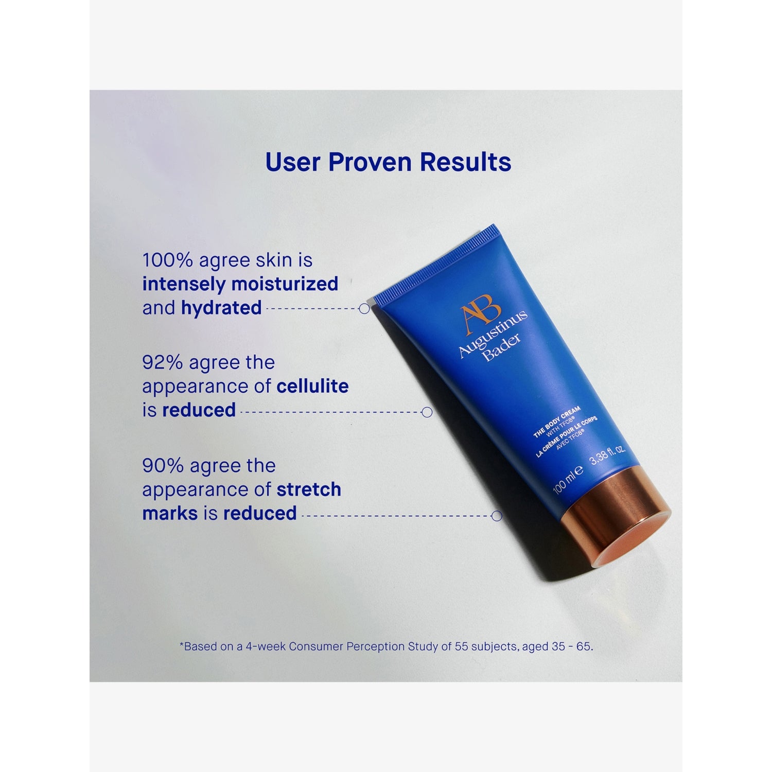 Augustinus Bader body cream 100ml, imported from the UK