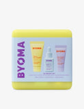 Byoma Brightening Starter Kit mini cleanser serum cream (British brand)