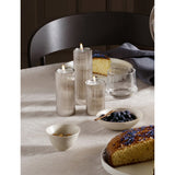 Georg Jensen Bernadotte stainless steel candle holders set of three, UK version