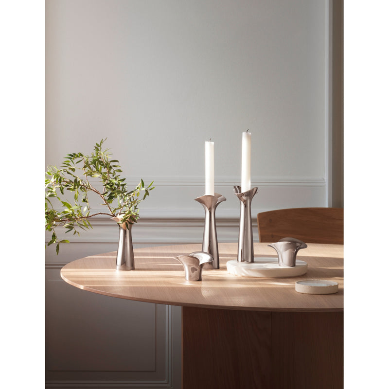 Georg Jensen Bloom Botanica tealight holders, pack of two, UK version