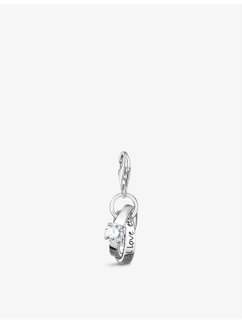 Thomas Sabo sterling silver charm cubic zirconia - British product