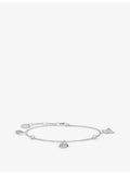 Thomas Sabo sterling silver shell charm bracelet, imported from the UK