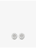 Thomas Sabo sterling silver cubic zirconia stud earrings (British brand)