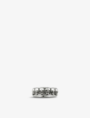 Thomas Sabo Skull Band Sterling Silver Ring 68cm