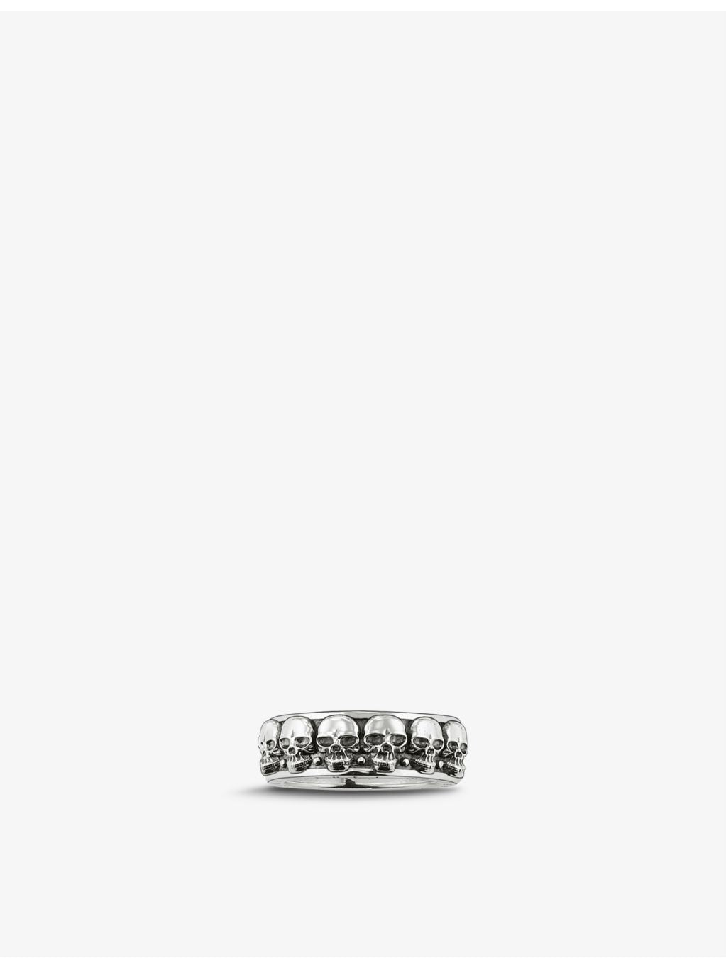 Thomas Sabo sterling silver skull ring 68cm (British brand)