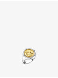 Thomas Sabo 18ct gold plated sterling silver signet ring - British product