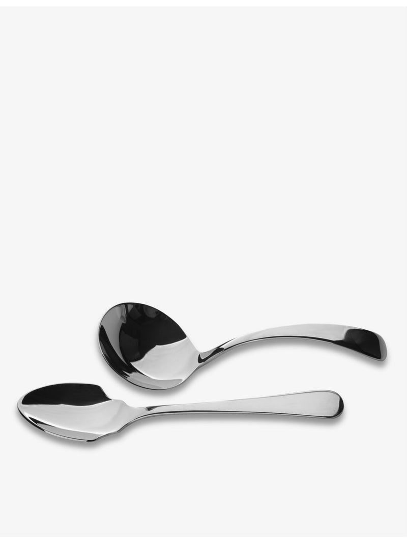 Arthur Price cream and jam spoon set, UK version