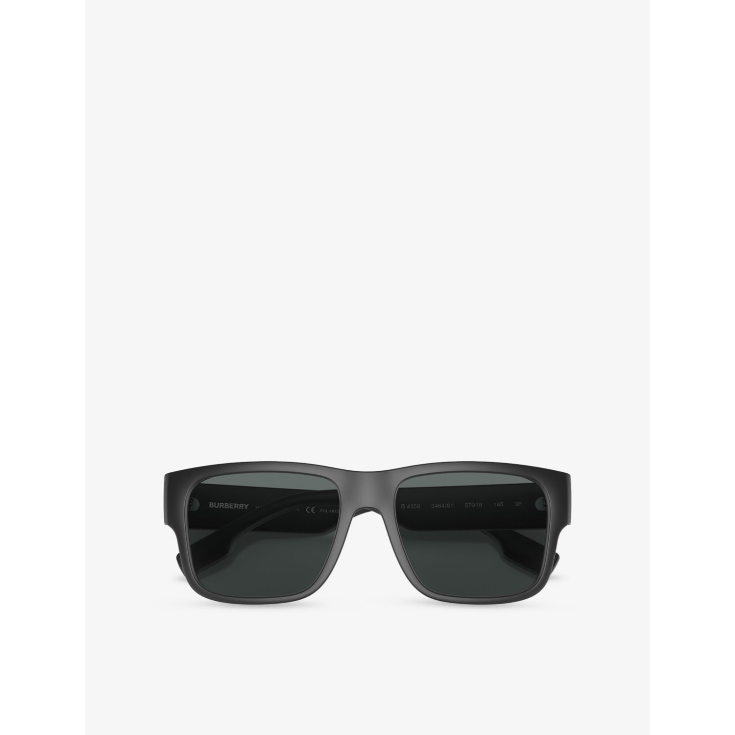 Burberry Knight acetate sunglasses with square frame, UK version