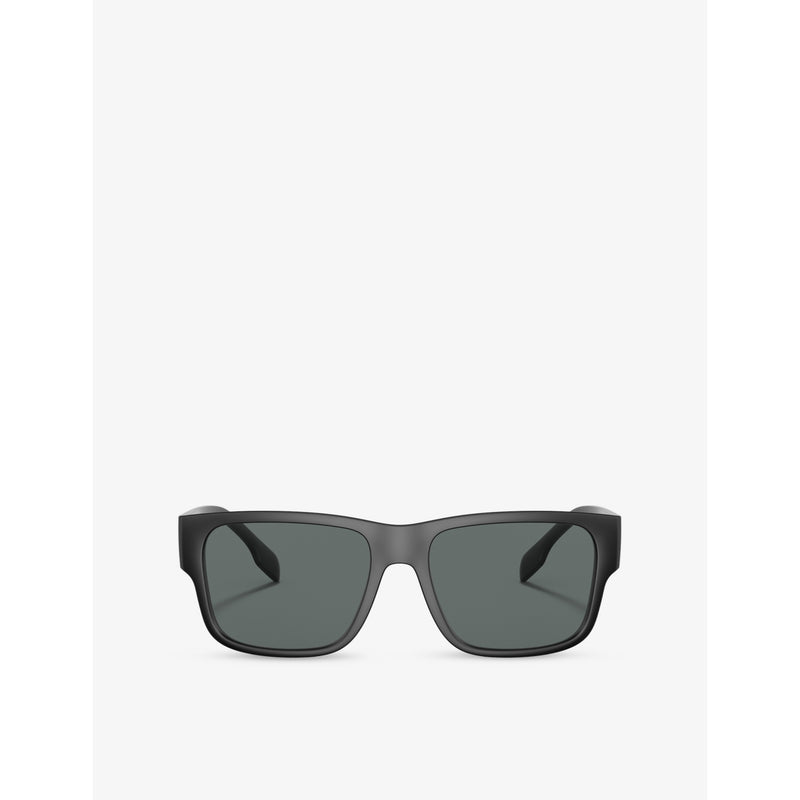 Burberry Knight acetate sunglasses with square frame, UK version