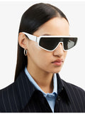 Dolce & Gabbana rectangle-frame nylon sunglasses, UK version