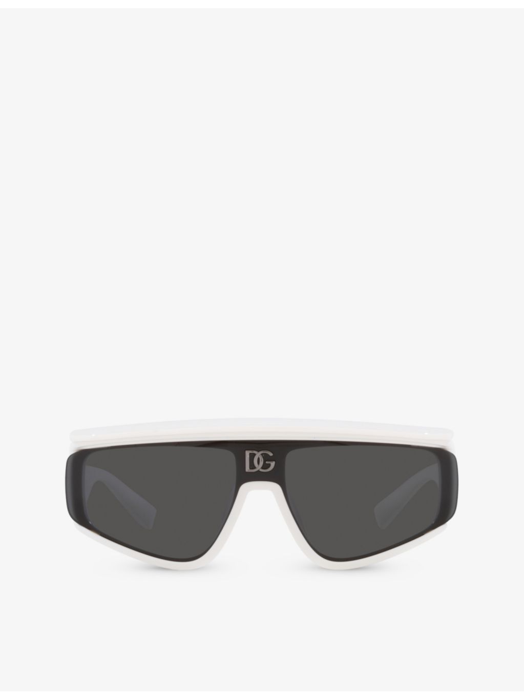 Dolce & Gabbana rectangle-frame nylon sunglasses, UK version