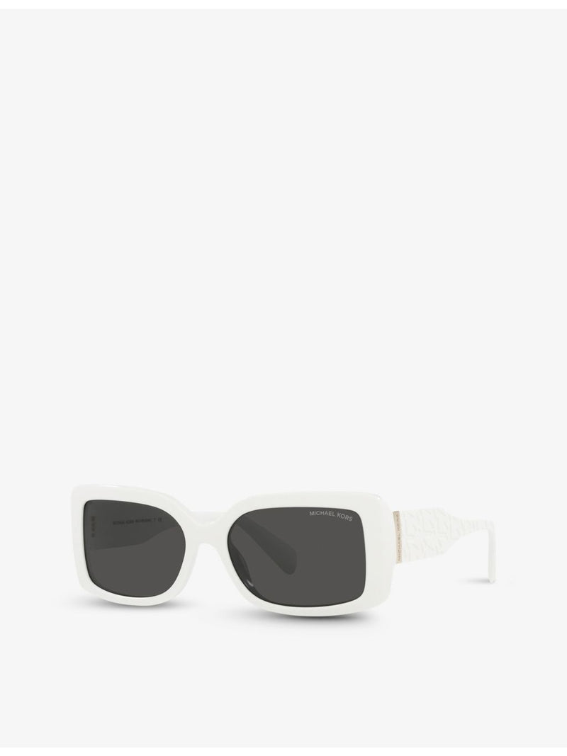 Michael Kors Corfu rectangular acetate sunglasses MK2165 - British product