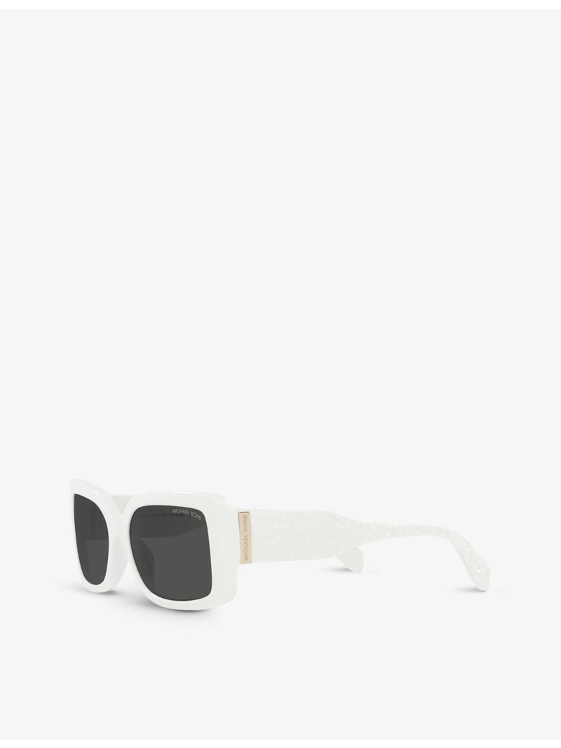 Michael Kors Corfu rectangular acetate sunglasses MK2165 - British product