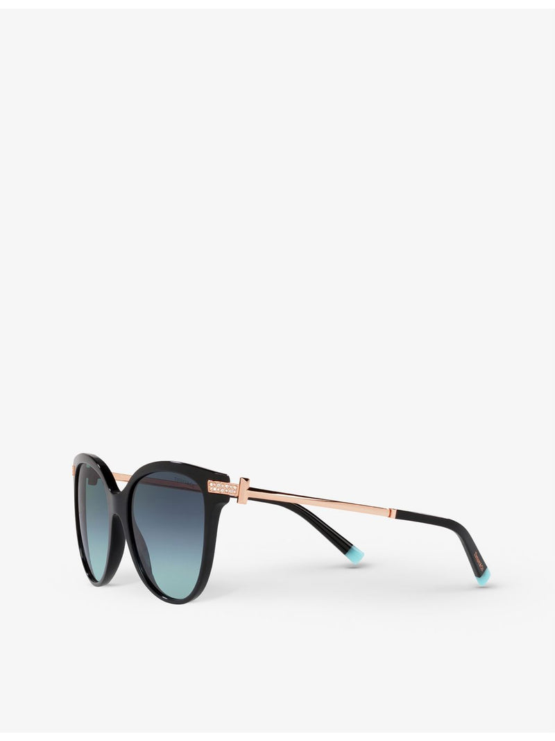 Tiffany & Co TF4193B acetate sunglasses 55mm with gradient lenses, UK version