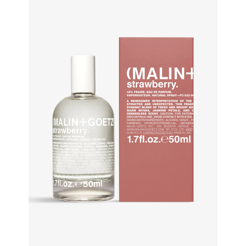 MALIN+GOETZ strawberry eau de parfum 50ml, imported from the UK