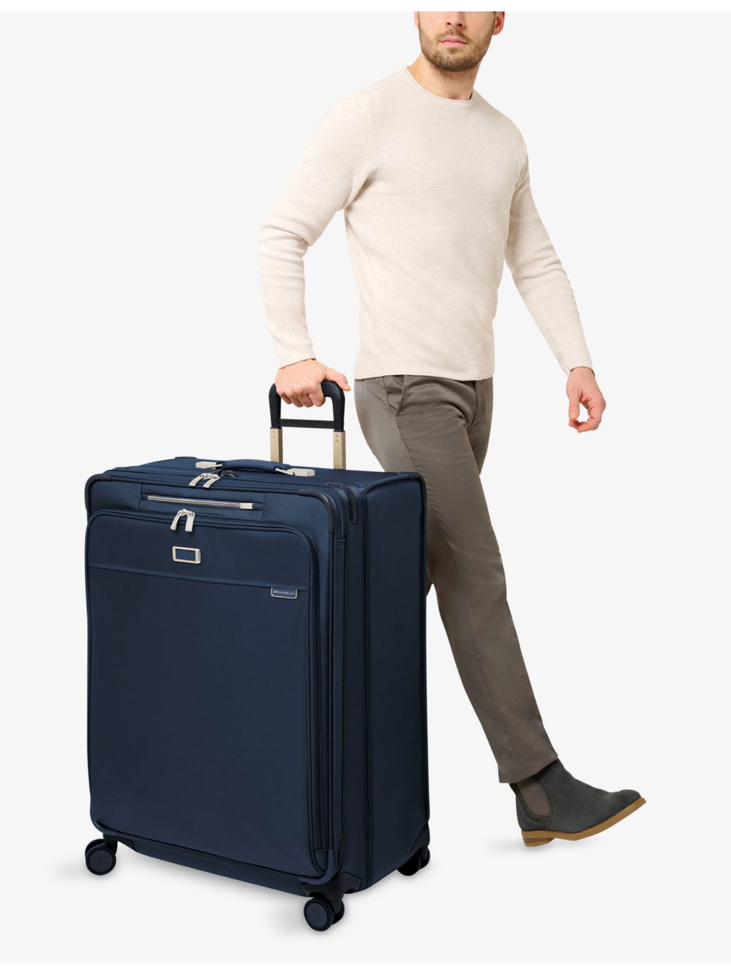 Briggs & Riley extra large 78.7cm expandable spinner suitcase - British product