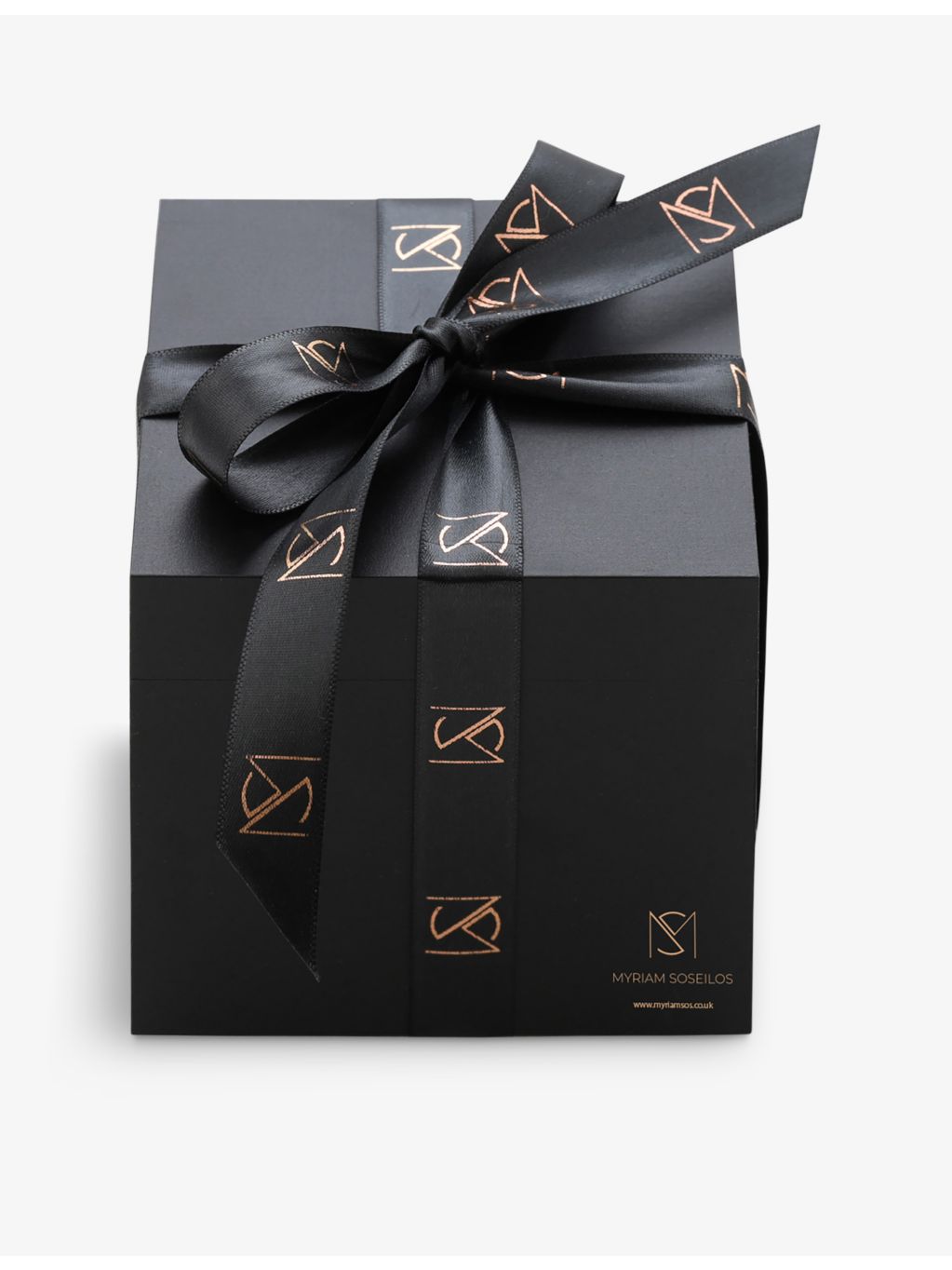 La Maison Couture H initial rose-gold diamond necklace, imported from the UK