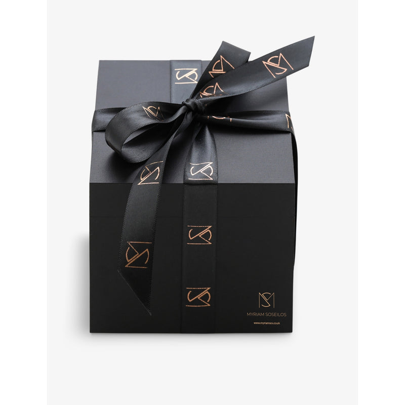La Maison Couture H initial rose-gold diamond necklace, imported from the UK