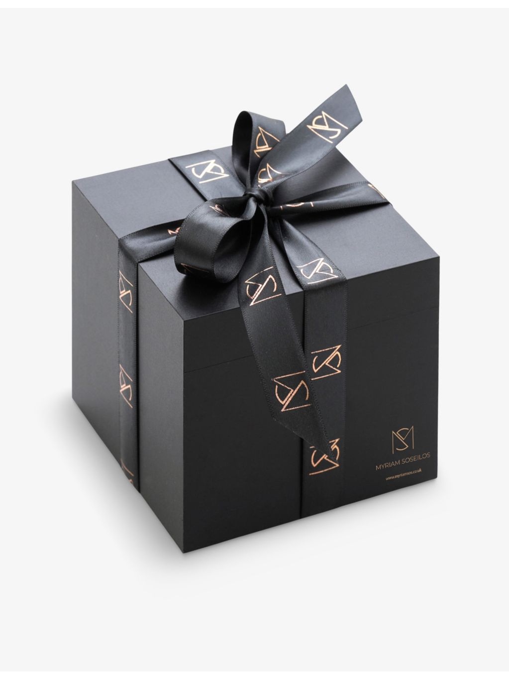 La Maison Couture H initial rose-gold diamond necklace, imported from the UK