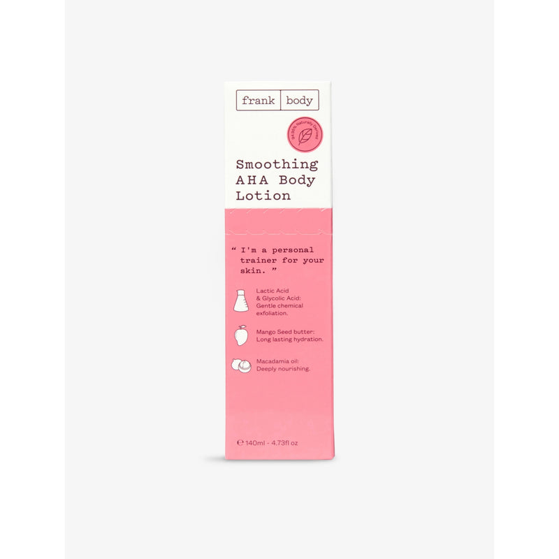 frank body smoothing AHA body lotion 140ml - British product