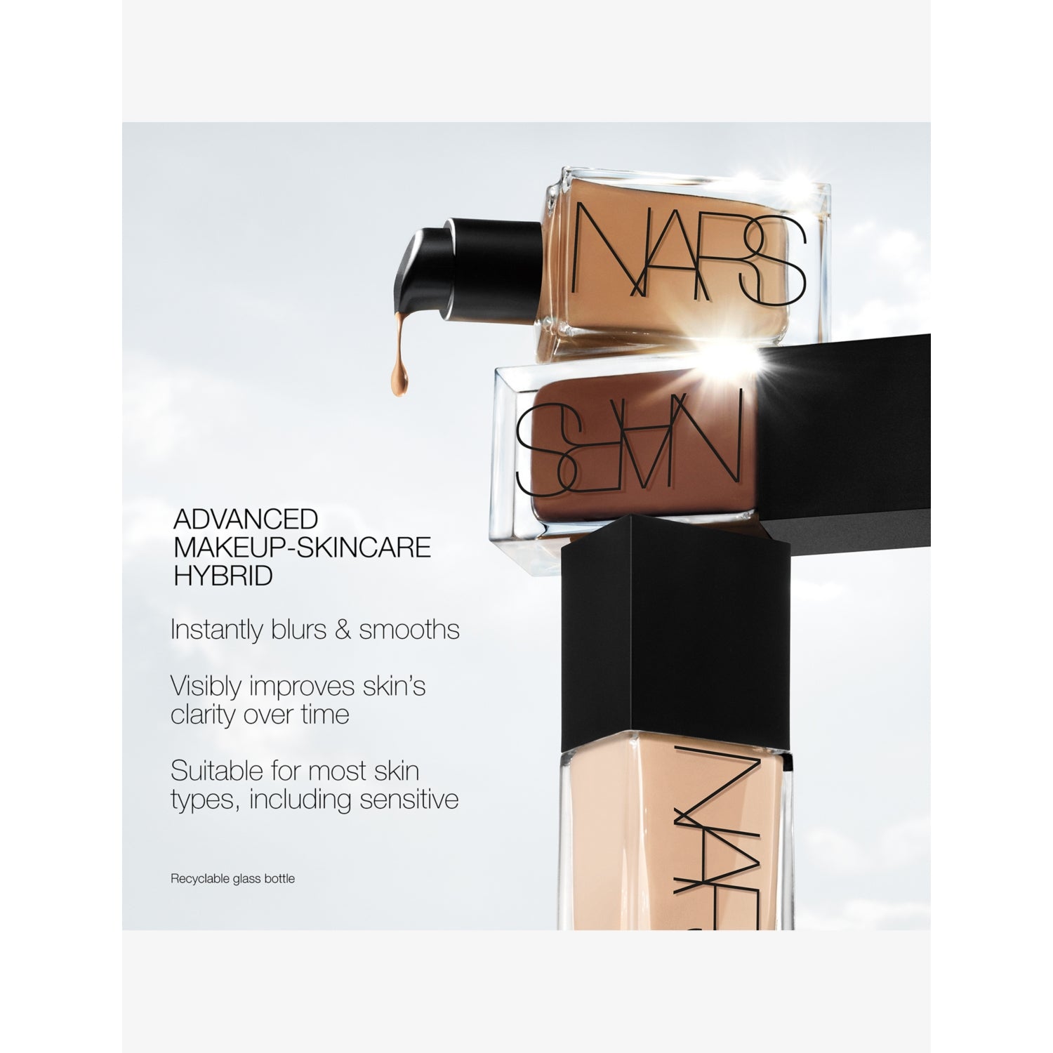 NARS Light Reflecting Foundation 30ml bottle, imported from the UK