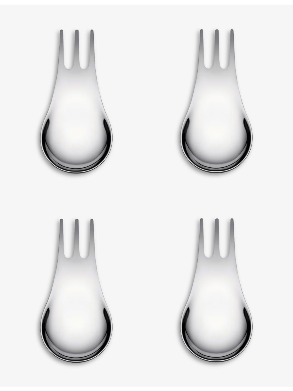 Alessi Moscardino stainless steel cutlery set 8cm, UK version