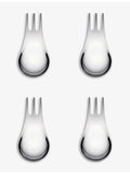 Alessi Moscardino stainless steel cutlery set 8cm, UK version