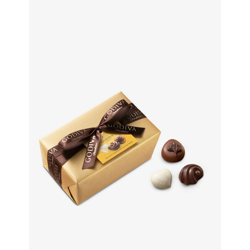 Godiva Gold Ballotin chocolate selection box 350g, imported from the UK