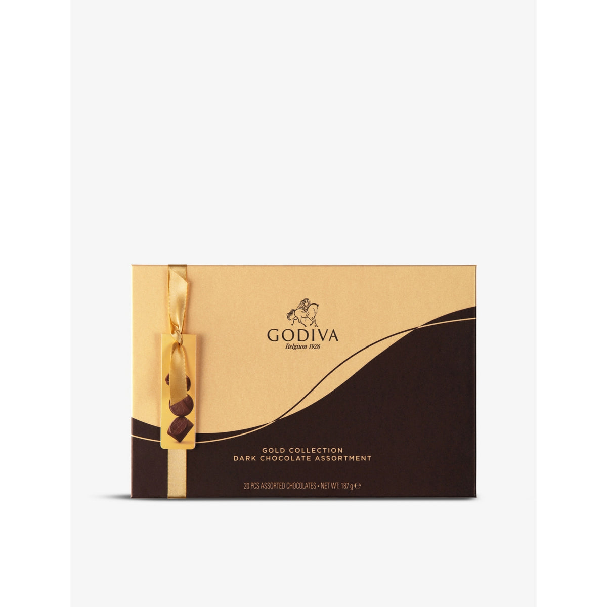 Godiva dark chocolate assortment 20-piece 187g (British brand)