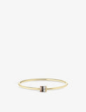 Quatre Classique 18ct yellow-, white- brown and rose-gold and 0.11ct brilliant-cut bracelet - 17CM