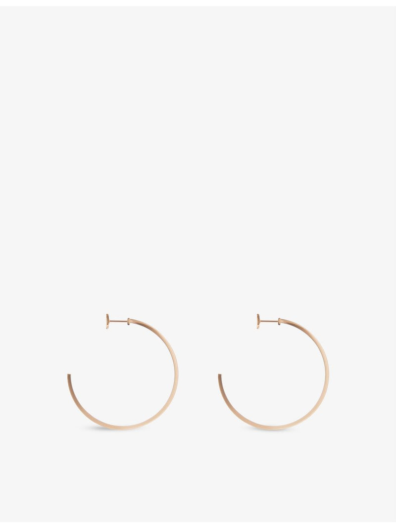 Boucheron Quatre Classique hoop earrings 18ct gold - British product