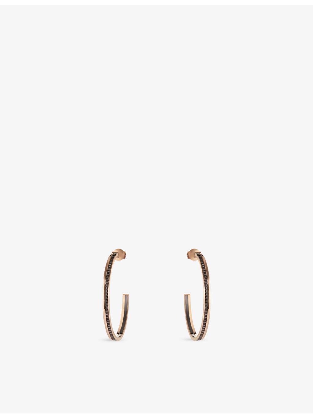 Boucheron Quatre Classique hoop earrings 18ct gold - British product