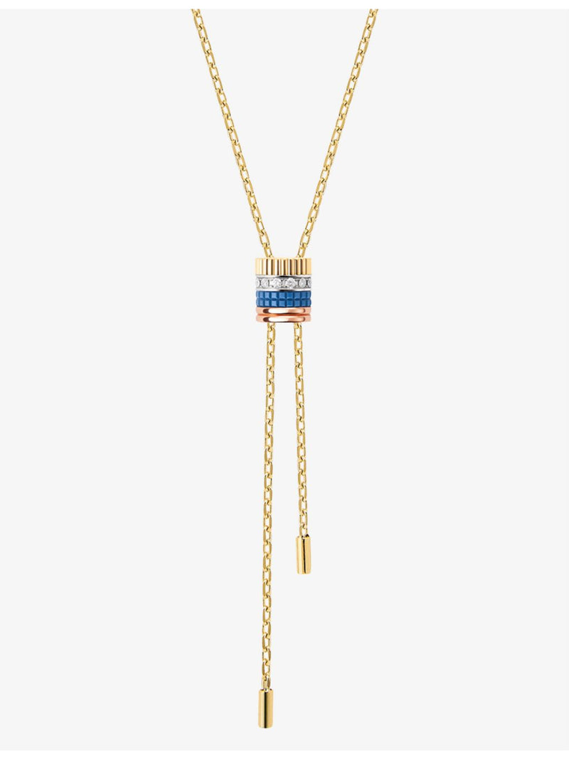 Boucheron Quatre Blue Edition large diamond necklace - British product