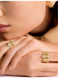 Boucheron Serpent Bohème 18ct gold clip earrings, imported from the UK
