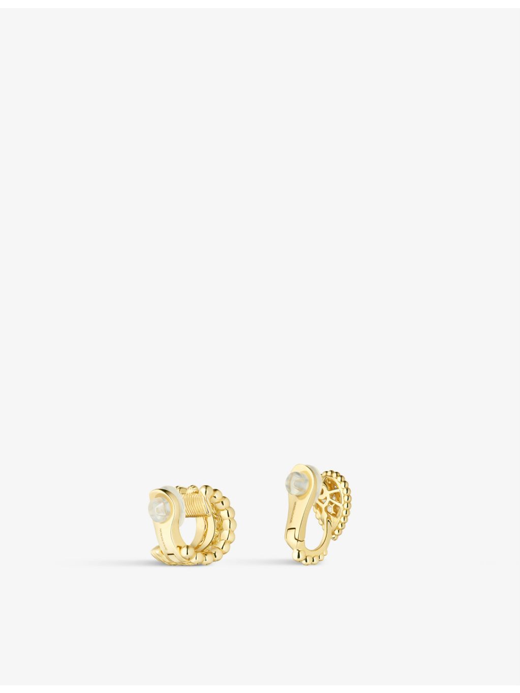 Boucheron Serpent Bohème 18ct gold clip earrings, imported from the UK