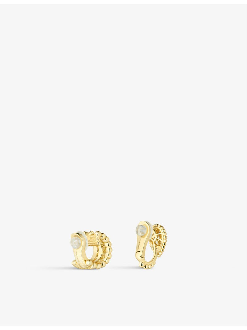 Boucheron Serpent Bohème 18ct gold clip earrings, imported from the UK