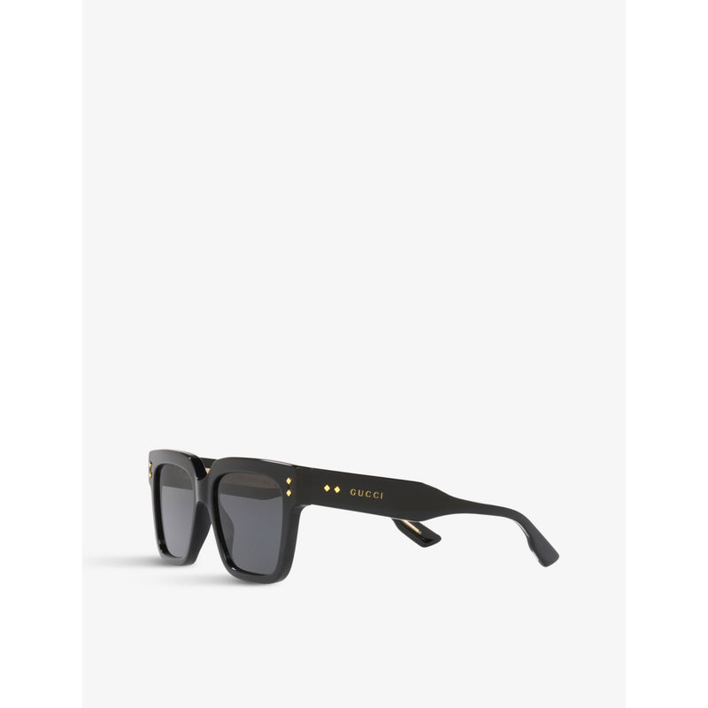 Gucci GG1084S square-frame acetate sunglasses, UK version