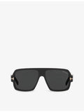 Tom Ford FT0933 square acetate sunglasses 58mm, UK version