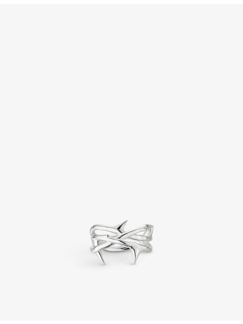 Shaun Leane Rose Throne sterling silver ring, UK version