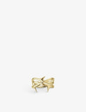 Shaun Leane Rose Thorn Yellow Gold-Plated Vermeil Sterling Silver Ring