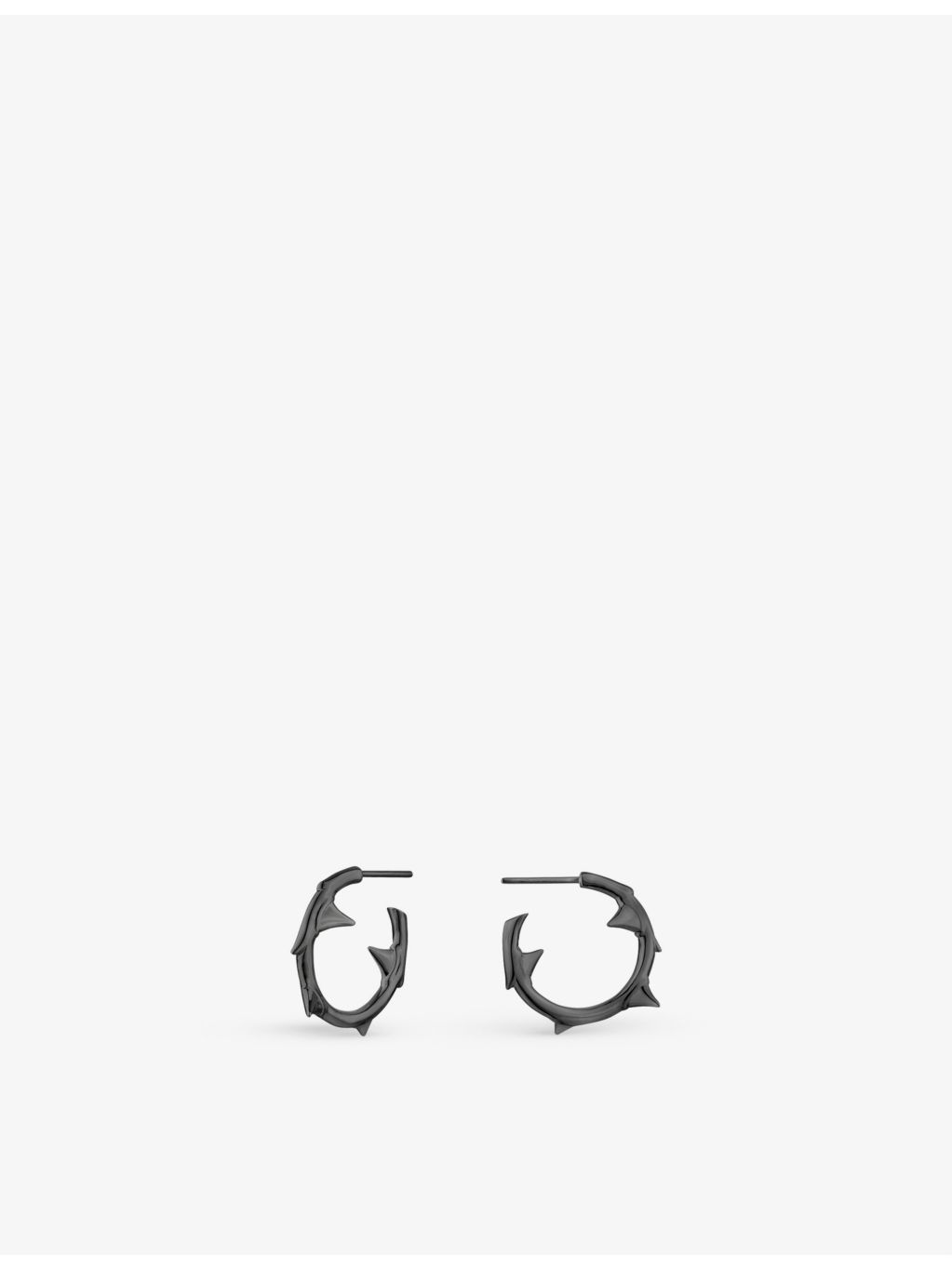 Shaun Leane Rose Thorn hoop earrings, UK version