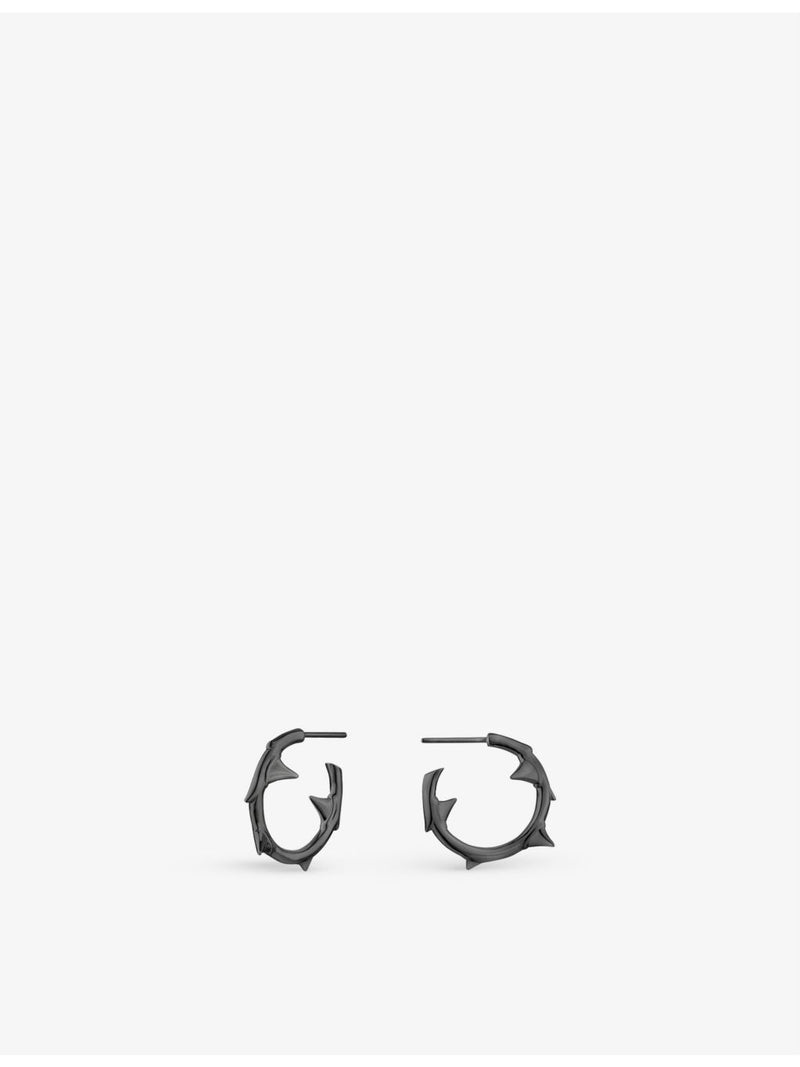 Shaun Leane Rose Thorn hoop earrings, UK version
