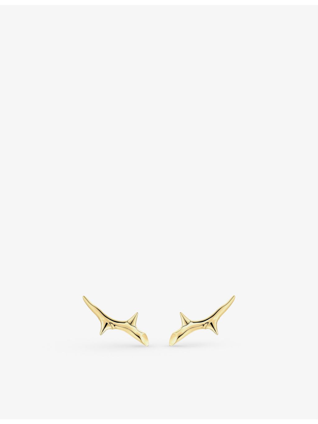 Shaun Leane Rose Thorn gold-tone vermeil earrings, UK version