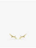 Shaun Leane Rose Thorn gold-tone vermeil earrings, UK version