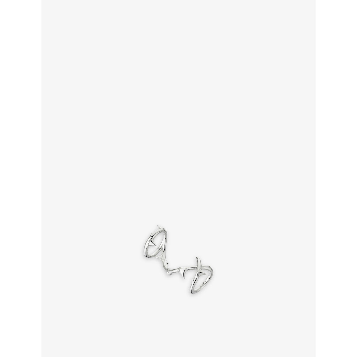 Rose Thorn sterling-silver ring - M